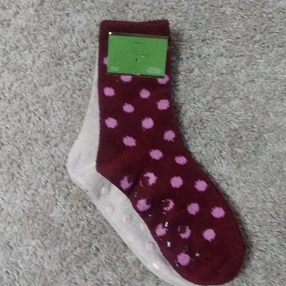 NWT Kate Spade FUZZY Socks